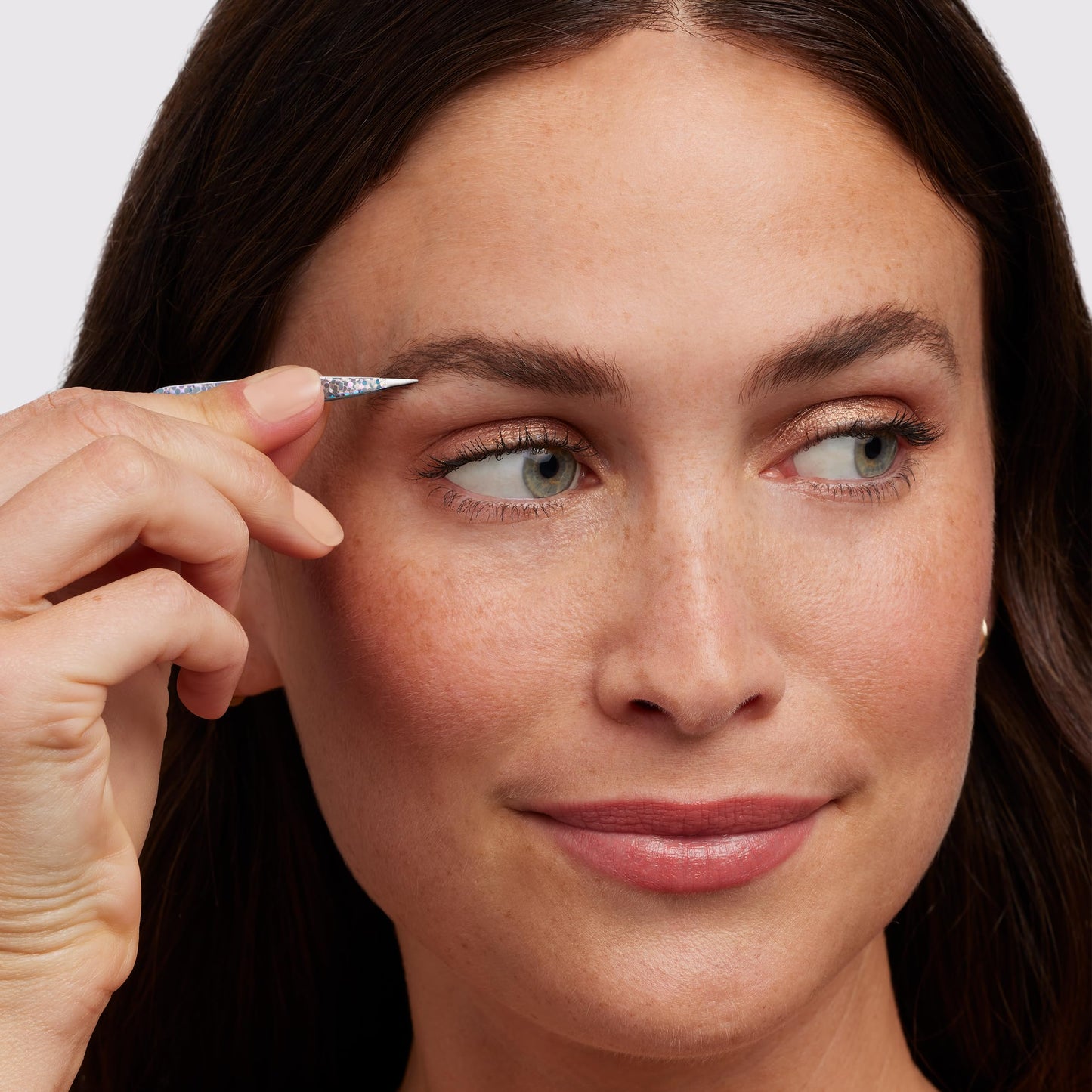 Tweezerman Hollygraphic Micro Mini Slant & Point Tweezer Set - Eyebrow Tweezers for Women and Men Beauty & Personal Care Tweezerman
