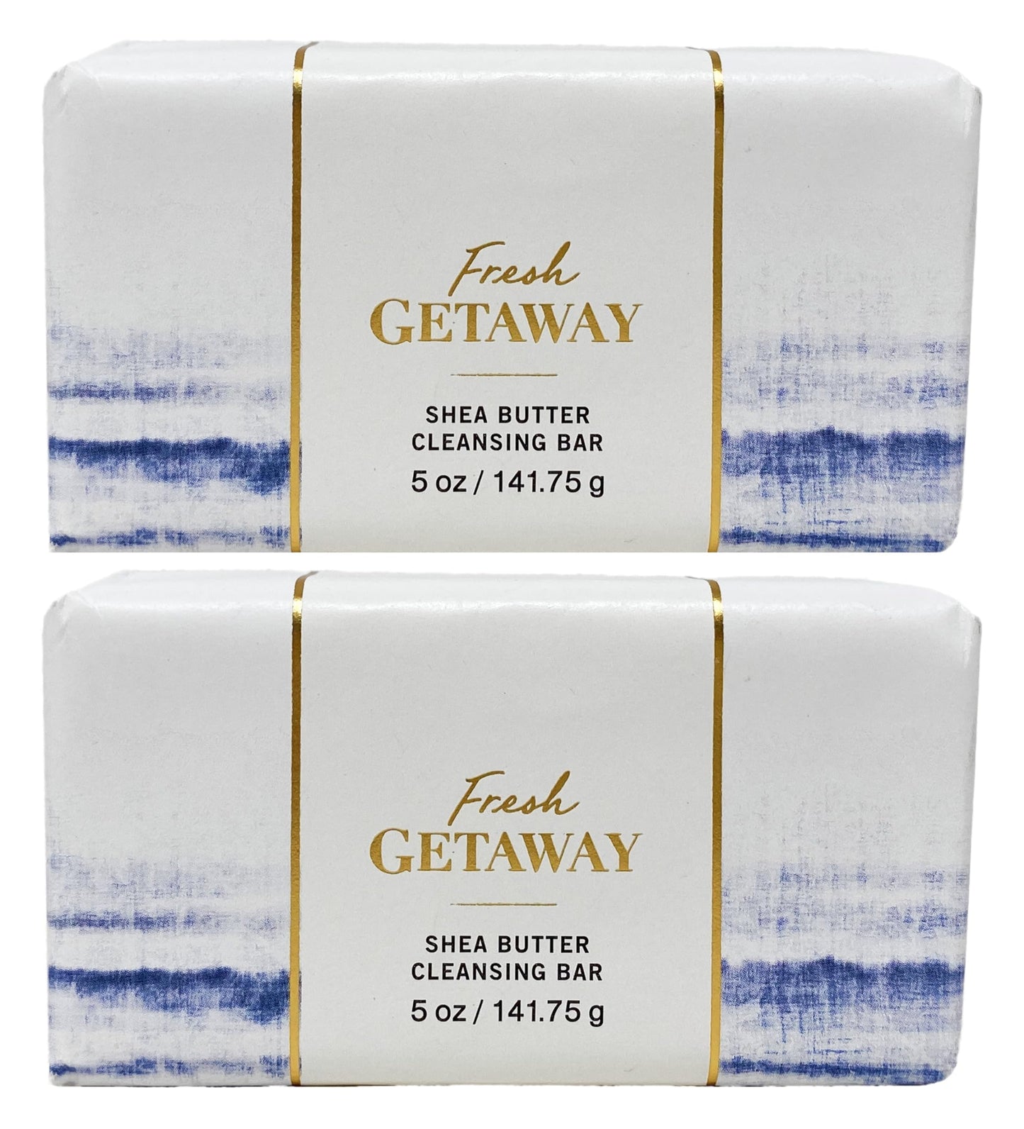 Bath & Body Works Fresh Getaway Shea Butter Cleansing Bar Set - Lot of 2 Beauty and Personal Care Bath & Body Works