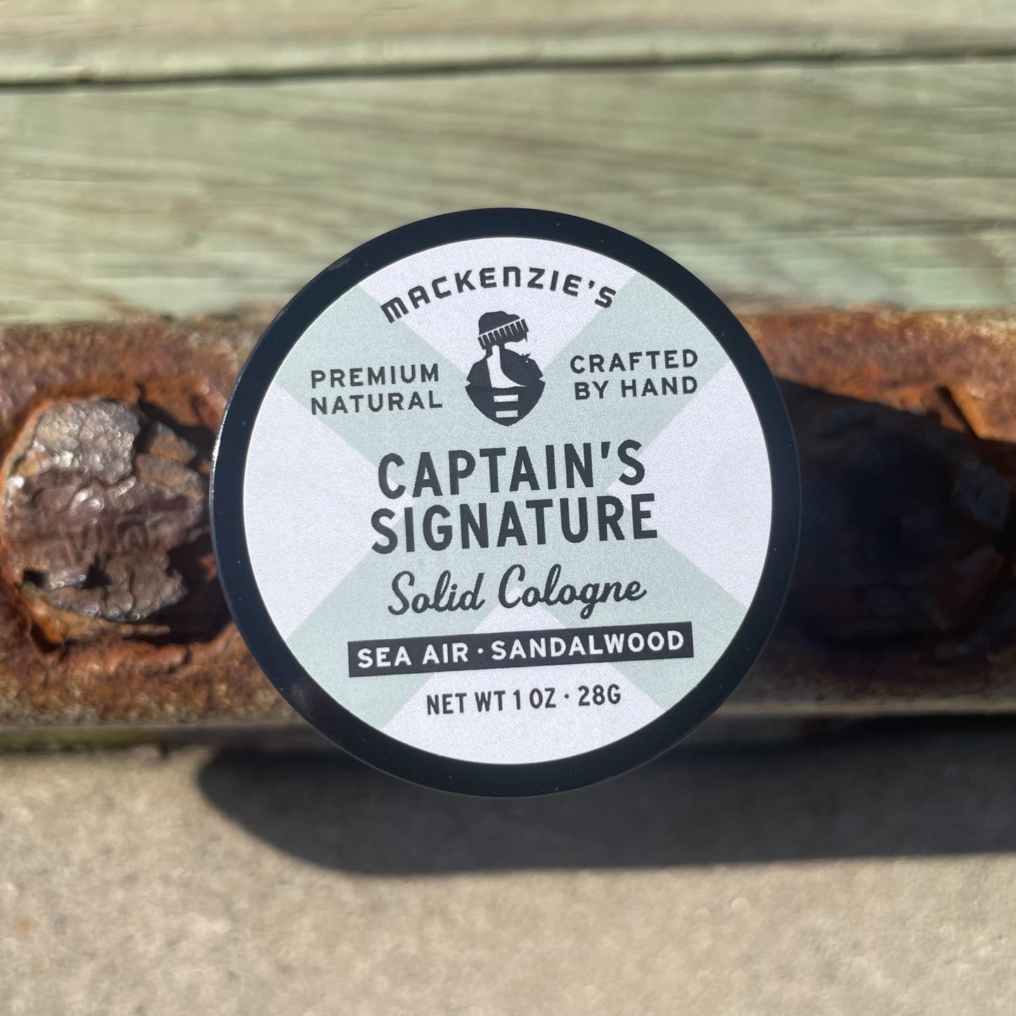MACKENZIE'S Captain's Signature Solid Cologne - Holiday Gifts for Fisherman - Christmas Gifts for Men - Stocking Stuffers - Natural Cologne - Sea Air Beauty & Personal Care MACKENZIE'S