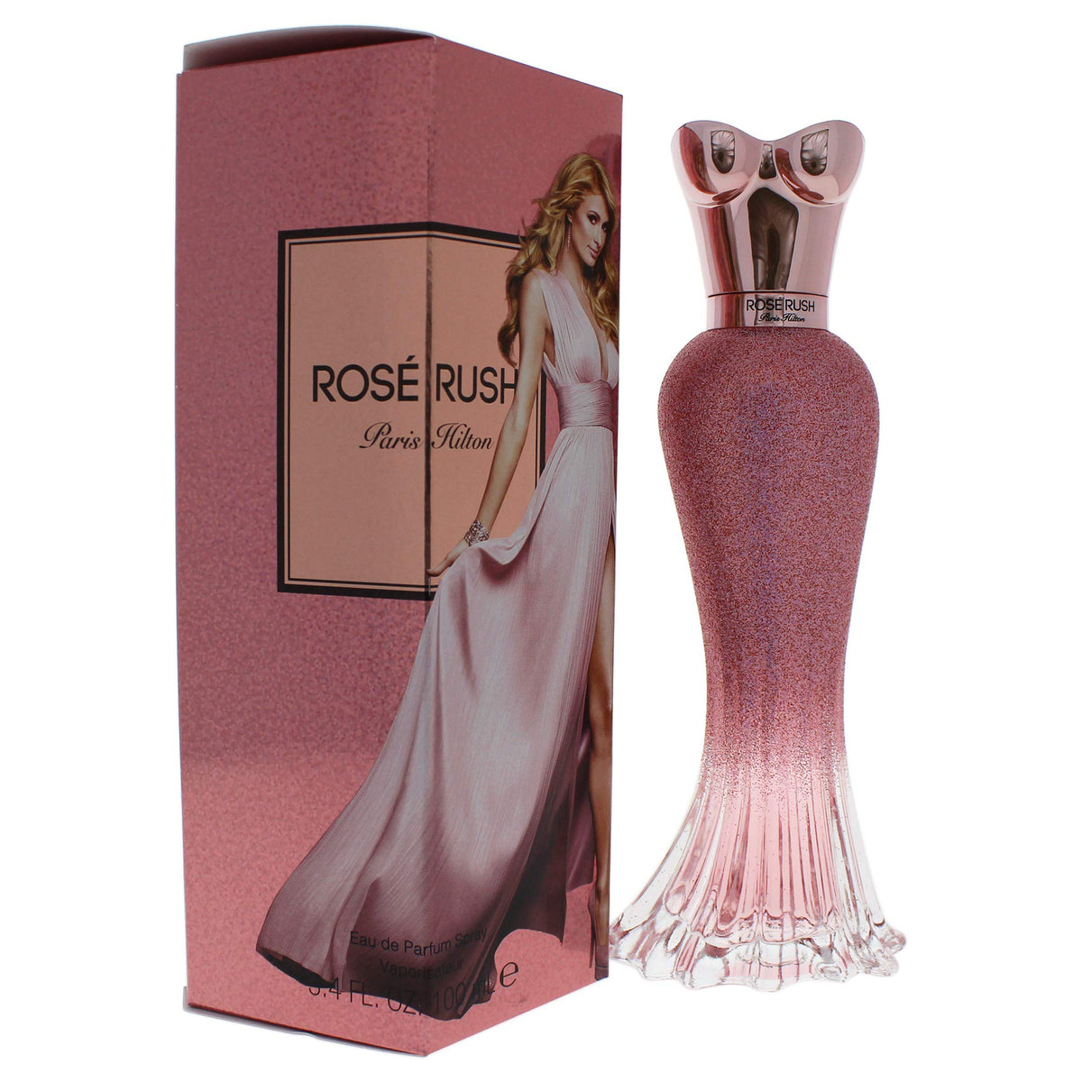 Paris Hilton Rose Rush Eau de Parfum Spray Perfume for Women | Floral and Fruity Fragrance | Notes of Papaya, Peony, Cedar, and White Musk | Feminine Beauty & Personal Care Paris Hilton