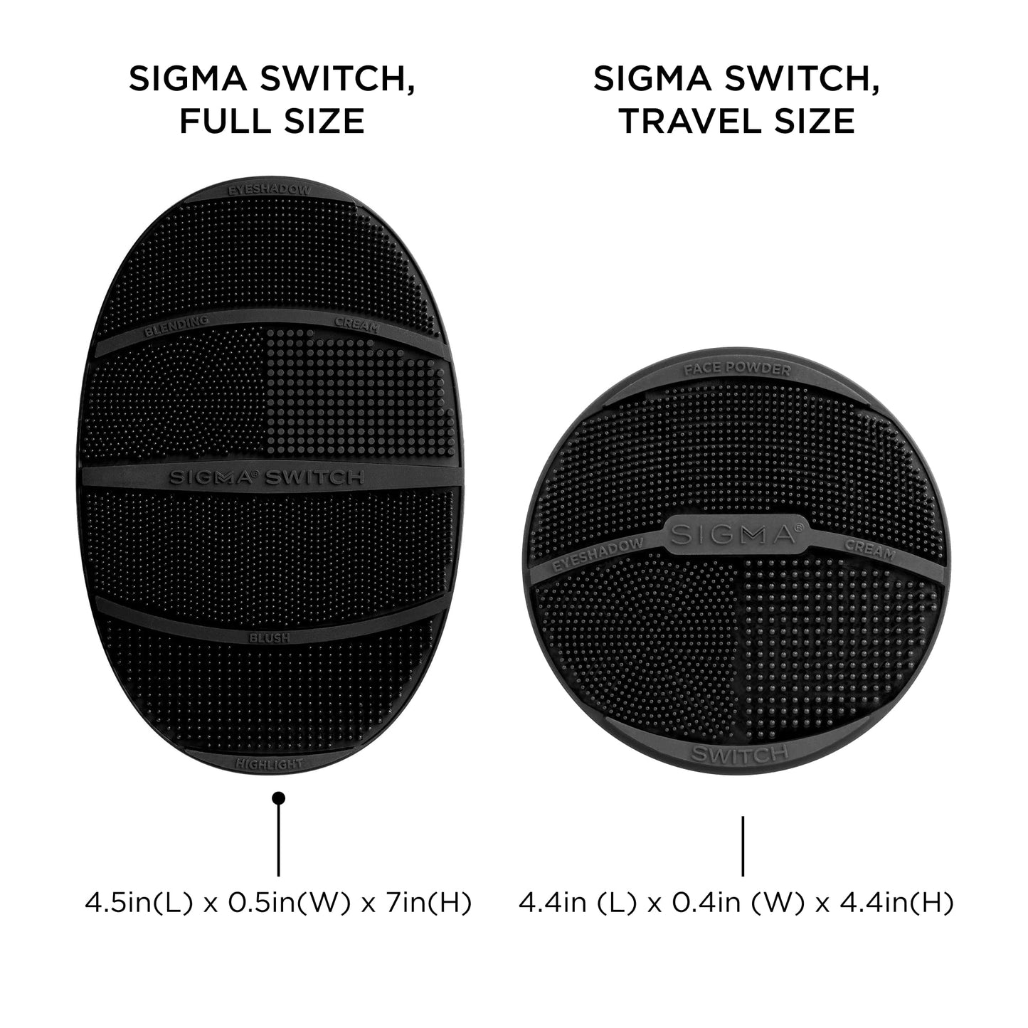 Sigma Switch by Sigma Beauty - Silicone Makeup Brush Cleaner for Switching Shades and Pigments, Switch Cleaning Mat for Superior Makeup Brush Cleaning Beauty & Personal Care Sigma Beauty