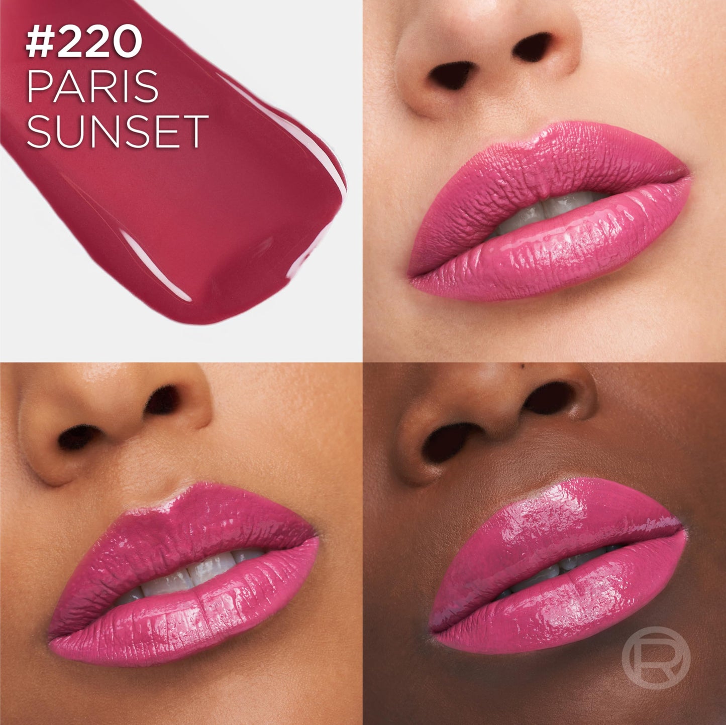 L'Oreal Paris Infallible Lacque Resistance Liquid Lipstick, 16HR Long Lasting Lip Makeup with Lacquer-Like Shine and Zero Transfer, 220, Paris Sunset Beauty & Personal Care L'Oreal Paris