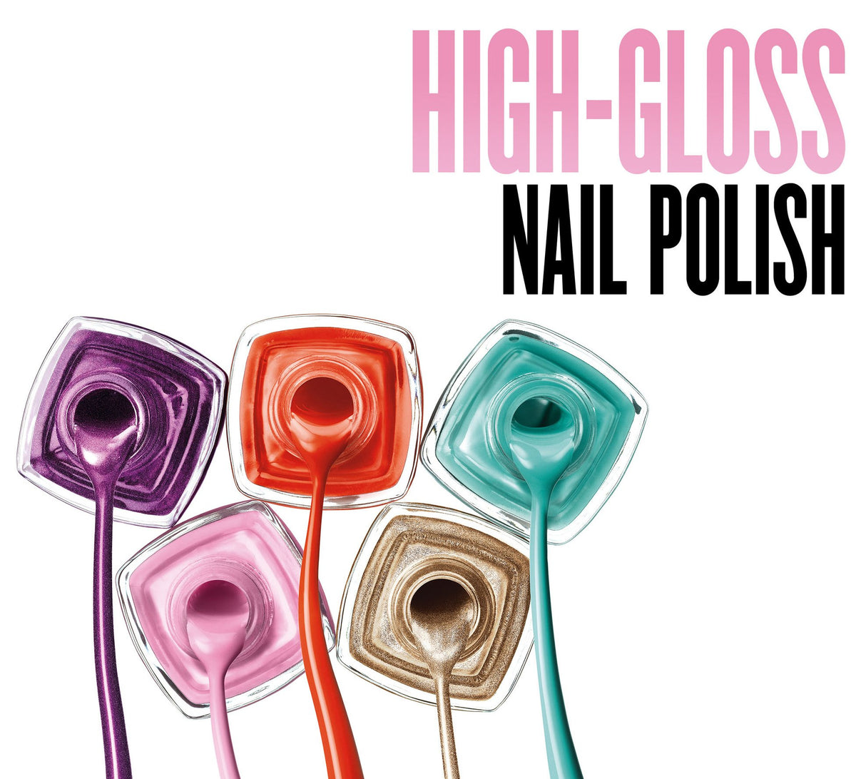 COVERGIRL Outlast Stay Brilliant Nail Gloss Teal on Fire, .37 oz (packaging may vary)