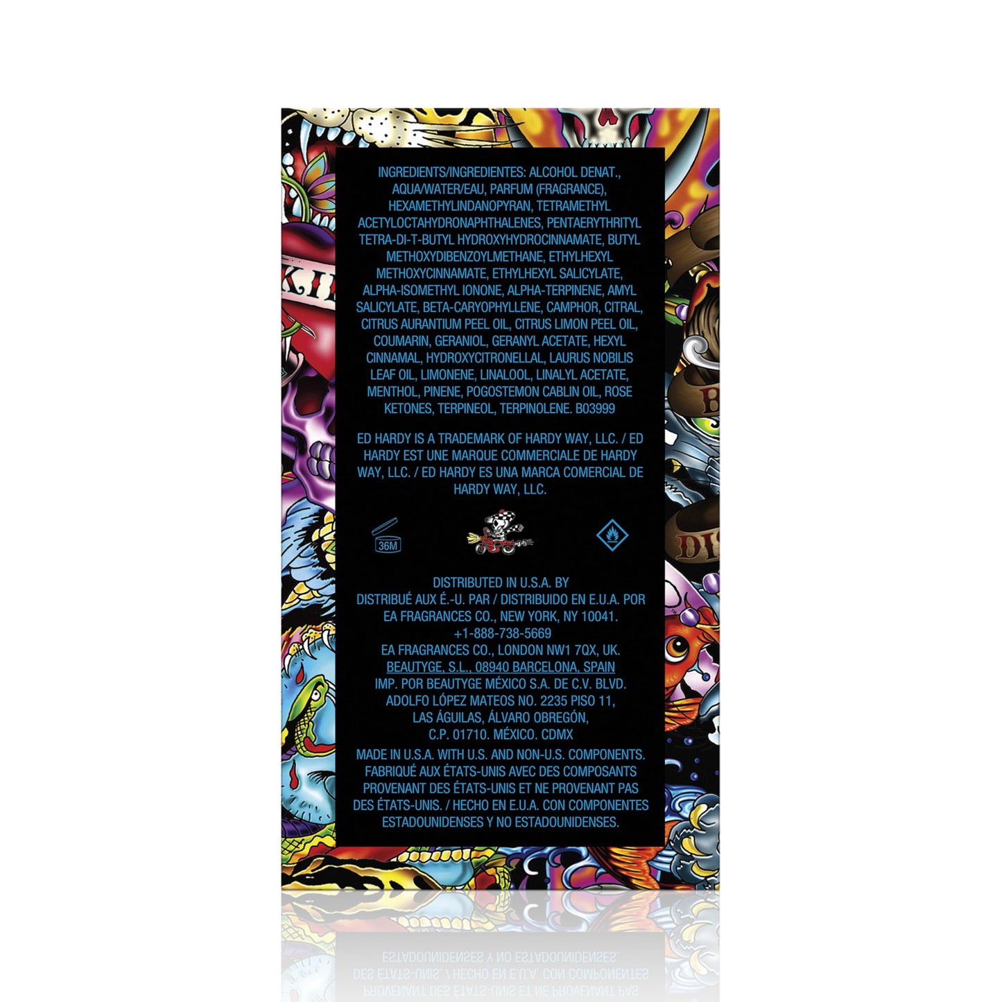 Ed Hardy Hearts & Daggers Women's Perfume Fragrance by Christian Audigier, Eau De Parfum, 3.4 fl oz Beauty & Personal Care ED HARDY