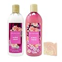 Bath & Body Works Floral Field - Duo Set - Moisturizing Conditioner and Shampoo with a Himalayan Salts Springs Sample Soap Beauty & Personal Care Bath & Body Works