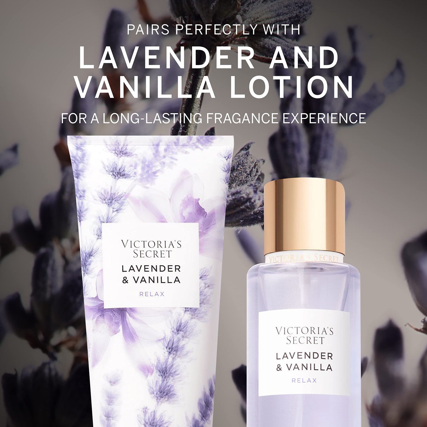 Victoria's Secret Body Fragrance Mist, Lavender & Vanilla - 8.4 fl oz Beauty & Personal Care Victoria's Secret
