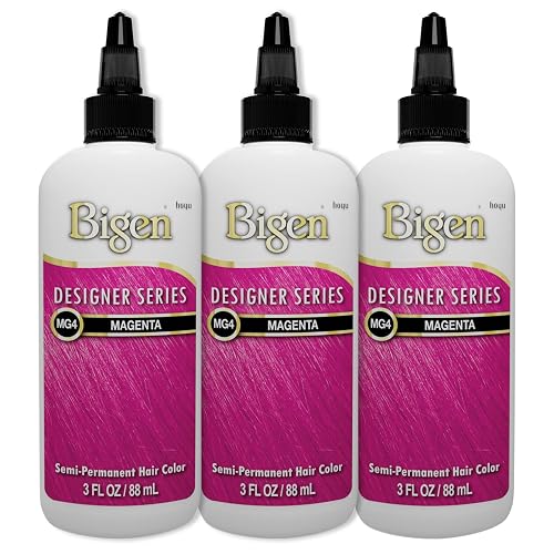 Bigen MG4 Magenta Designer Series Semi-Permanent Hair Color (pack of 3) Beauty & Personal Care Bigen