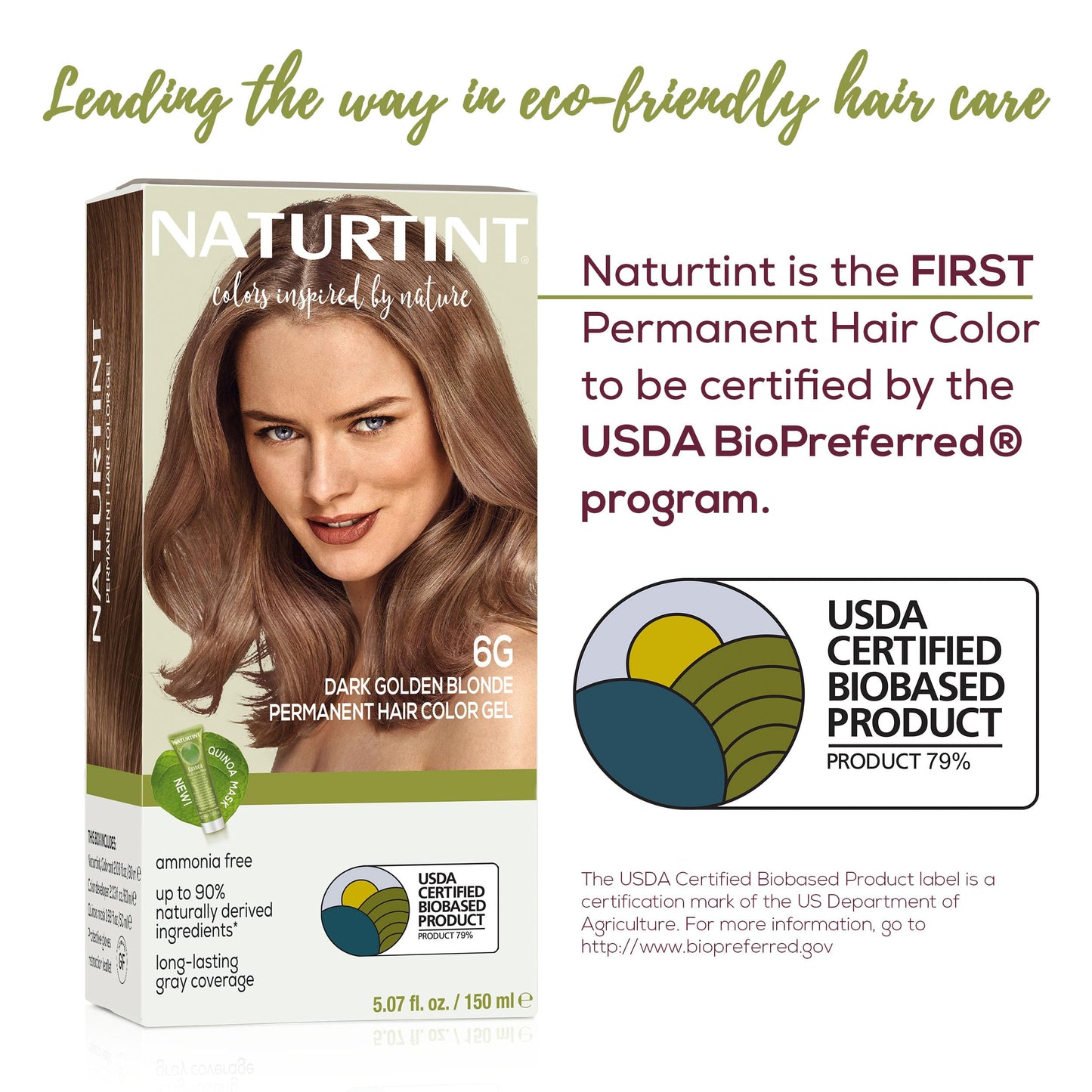 Naturtint 6G Dark Golden Blonde Permanent Hair Color (Pack of 1), Ammonia Free, Vegan, Cruelty Free, up to 100% Gray Coverage, Long Lasting Results Beauty & Personal Care Naturtint