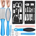 Pedicure Kits - Callus Remover for Feet, 23 in 1 Professional Manicure Set Pedicure Tools Stainless Steel Foot Care, Foot File Foot Rasp Dead Skin Beauty & Personal Care FINTOZER