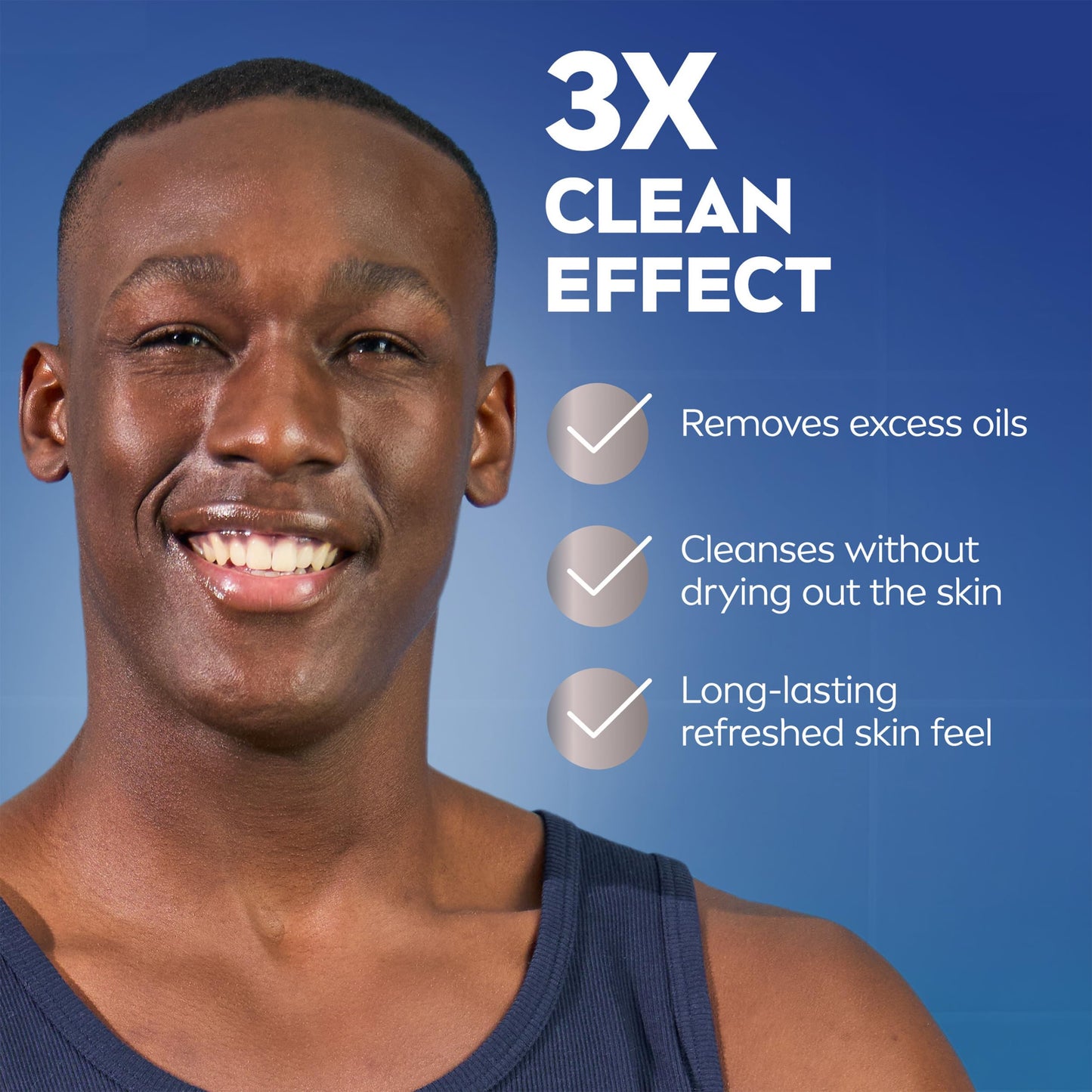 NIVEA MEN Maximum Hydration Face Lotion, Face Lotion with Broad Spectrum SPF 15 Sunscreen for Men, 4 Pack of 2.5 Fl Oz Tubes Beauty & Personal Care NIVEA MEN