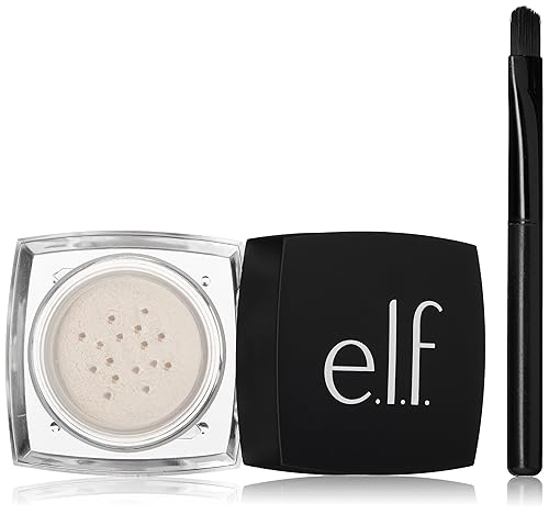 High Definition Undereye Concealer Setting Loose Powder for Your Face, Sheer, Brush Included, .04 Ounces Beauty & Personal Care e.l.f.