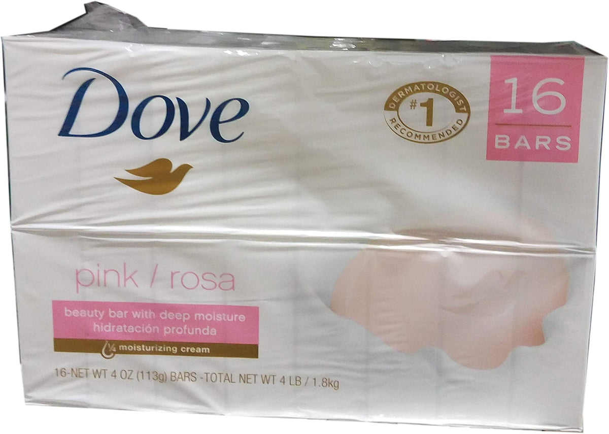 Dove Pink bar Soap (16/ 4 Oz Net Wt 64 Oz),, () Beauty & Personal Care Dove
