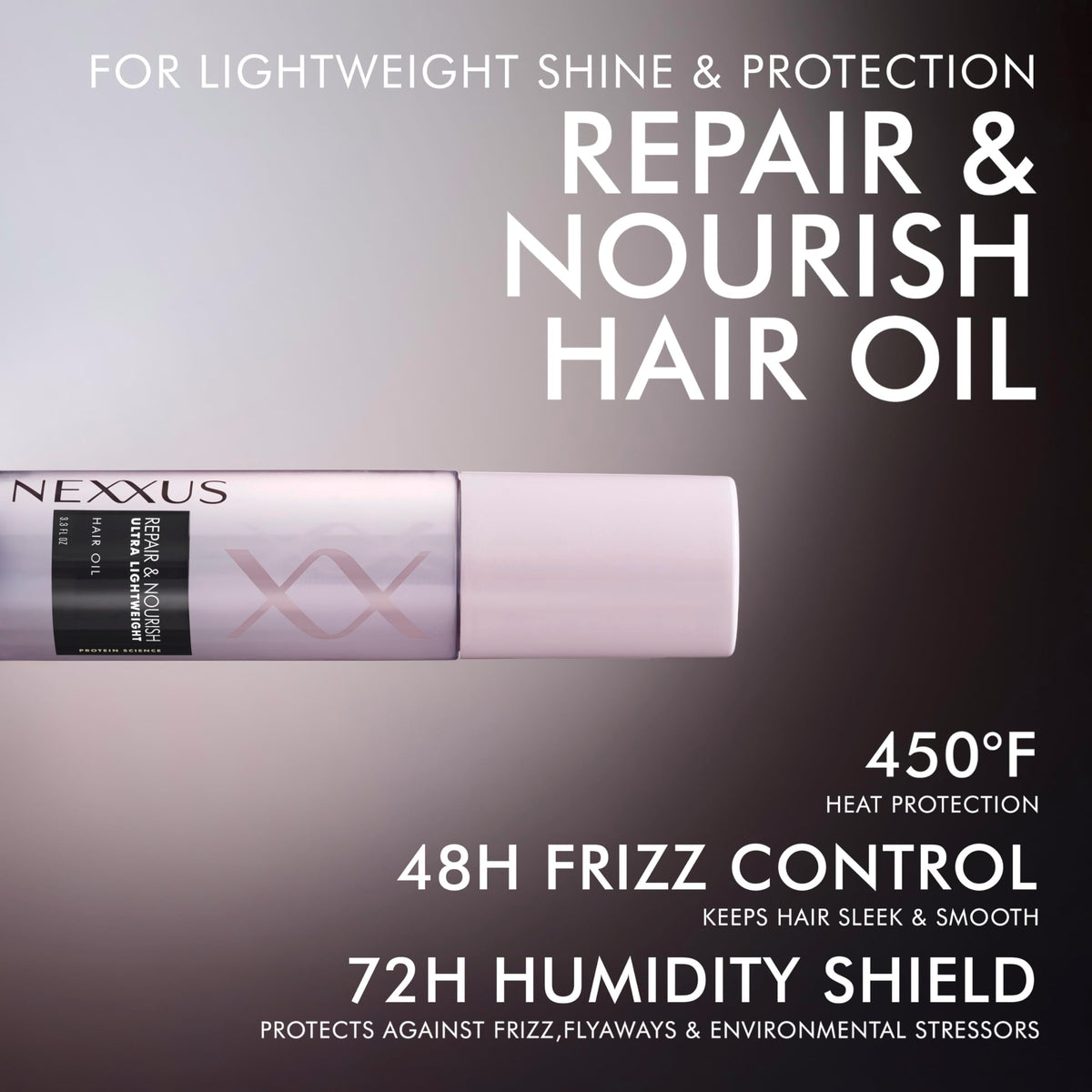 Nexxus Styling Repair & Nourish Hair Oil Ultra Lightweight, 4 oz