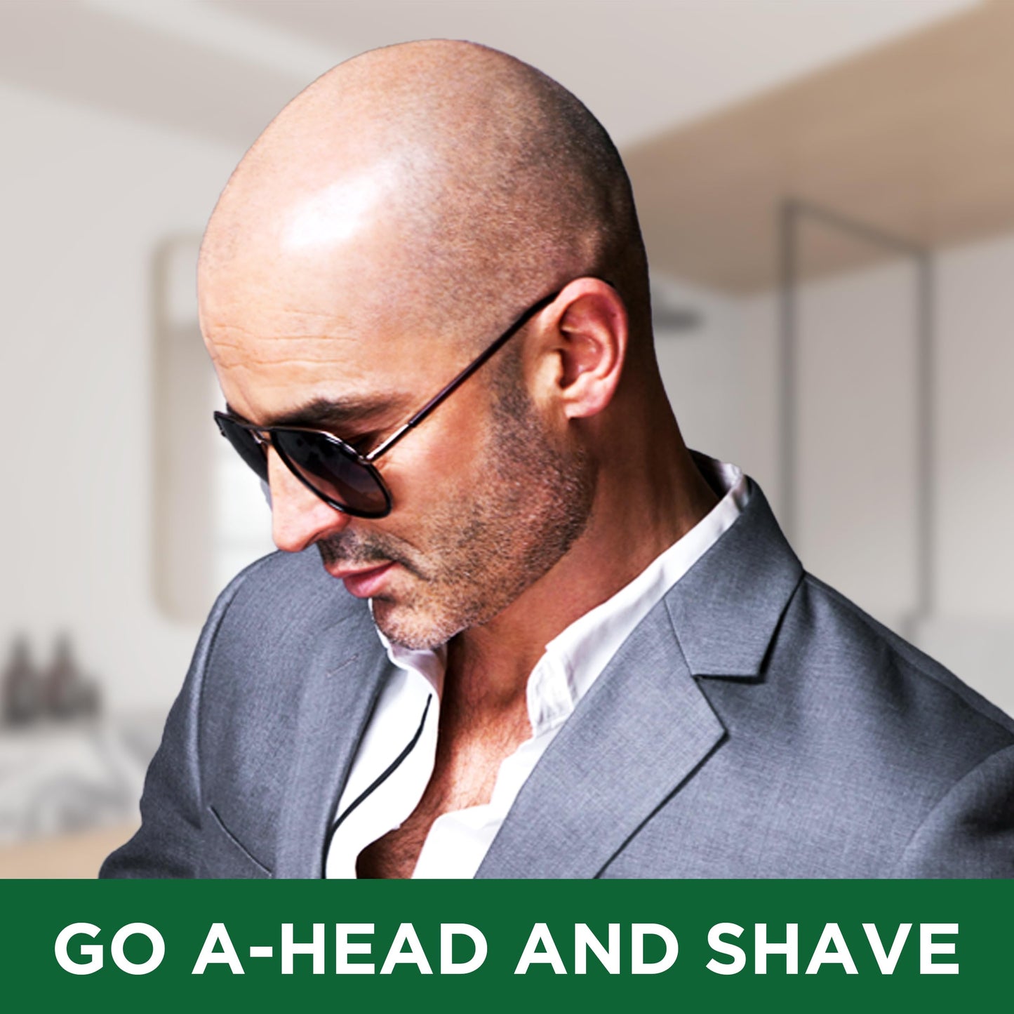 Clubman Pinaud Head Shave Gel for Men - Clear Moisturizing Shaving Gel for Men, Hydrating Facial Hair for Sensitive Skin, Barber Supplies, 6 fl oz Beauty & Personal Care Clubman