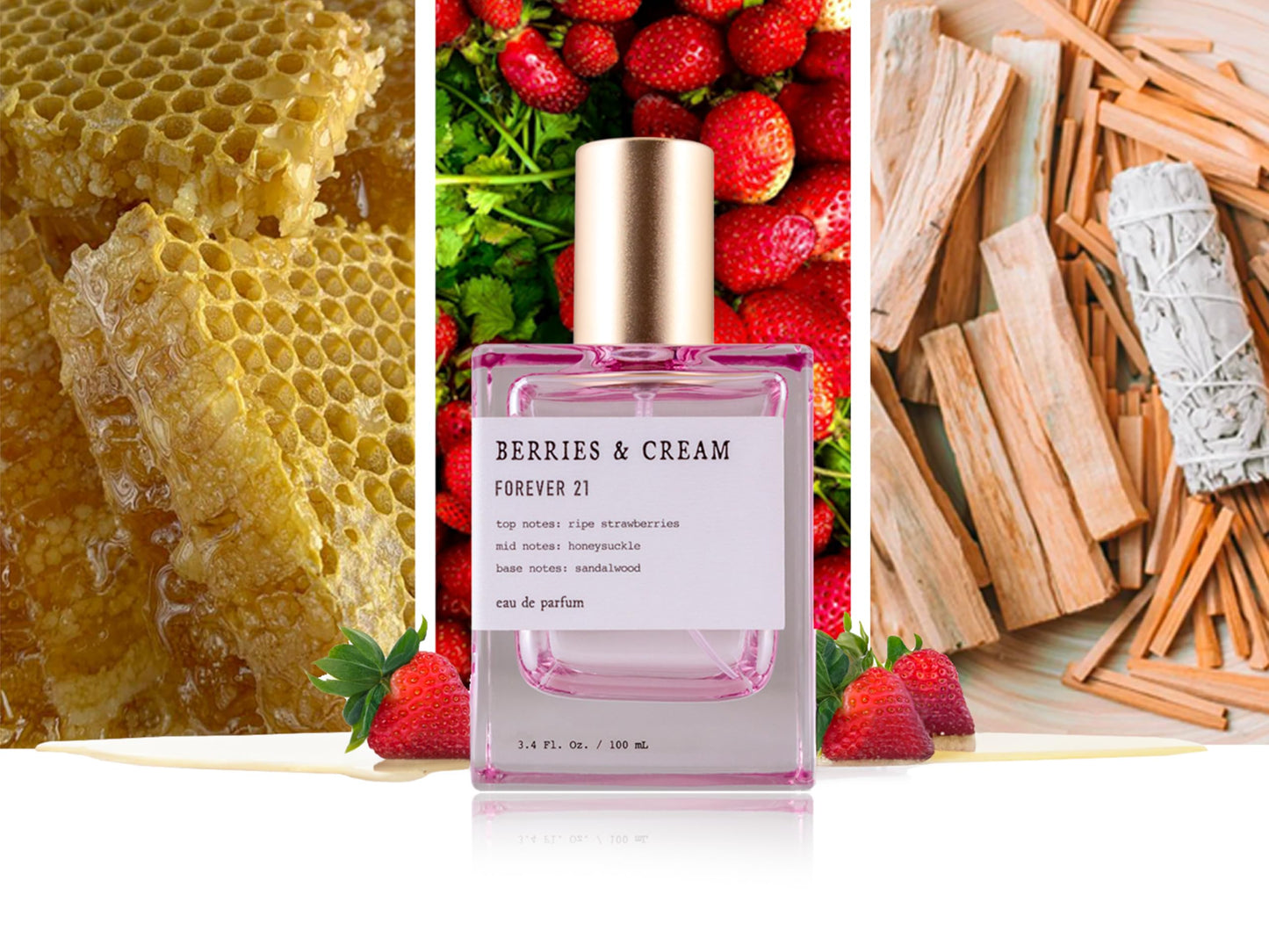Berries & Cream Eau de Parfum, 3.4 fl. oz., by Forever 21 Beauty & Personal Care Forever 21
