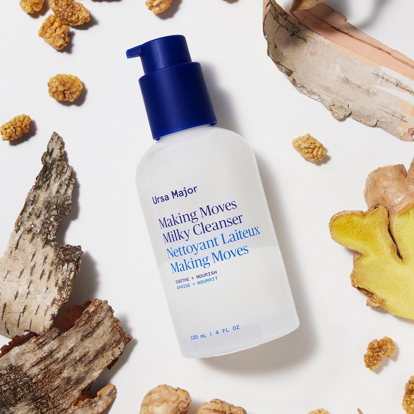 Ursa Major Making Moves Milky Cleanser | Natural, Vegan & Cruelty Free | Daily Non-Foaming cleanser for Normal to Dry & Sensitive Skin | For Men Beauty & Personal Care Ursa Major