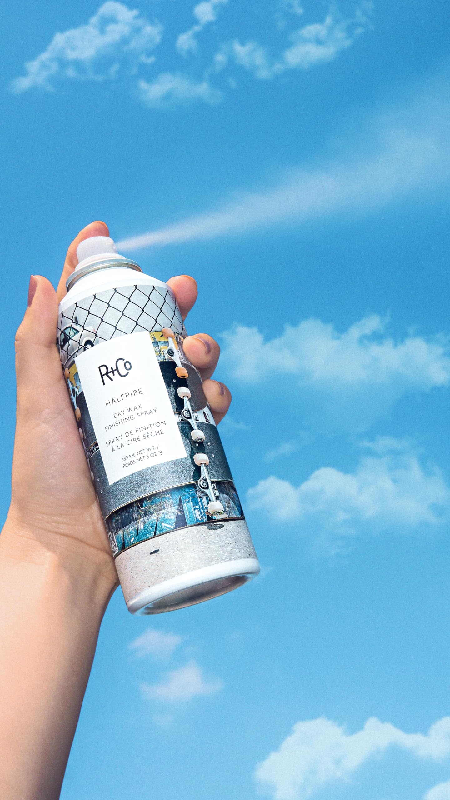 R+Co Halfpipe Dry Wax Texture Spray Beauty & Personal Care R+Co