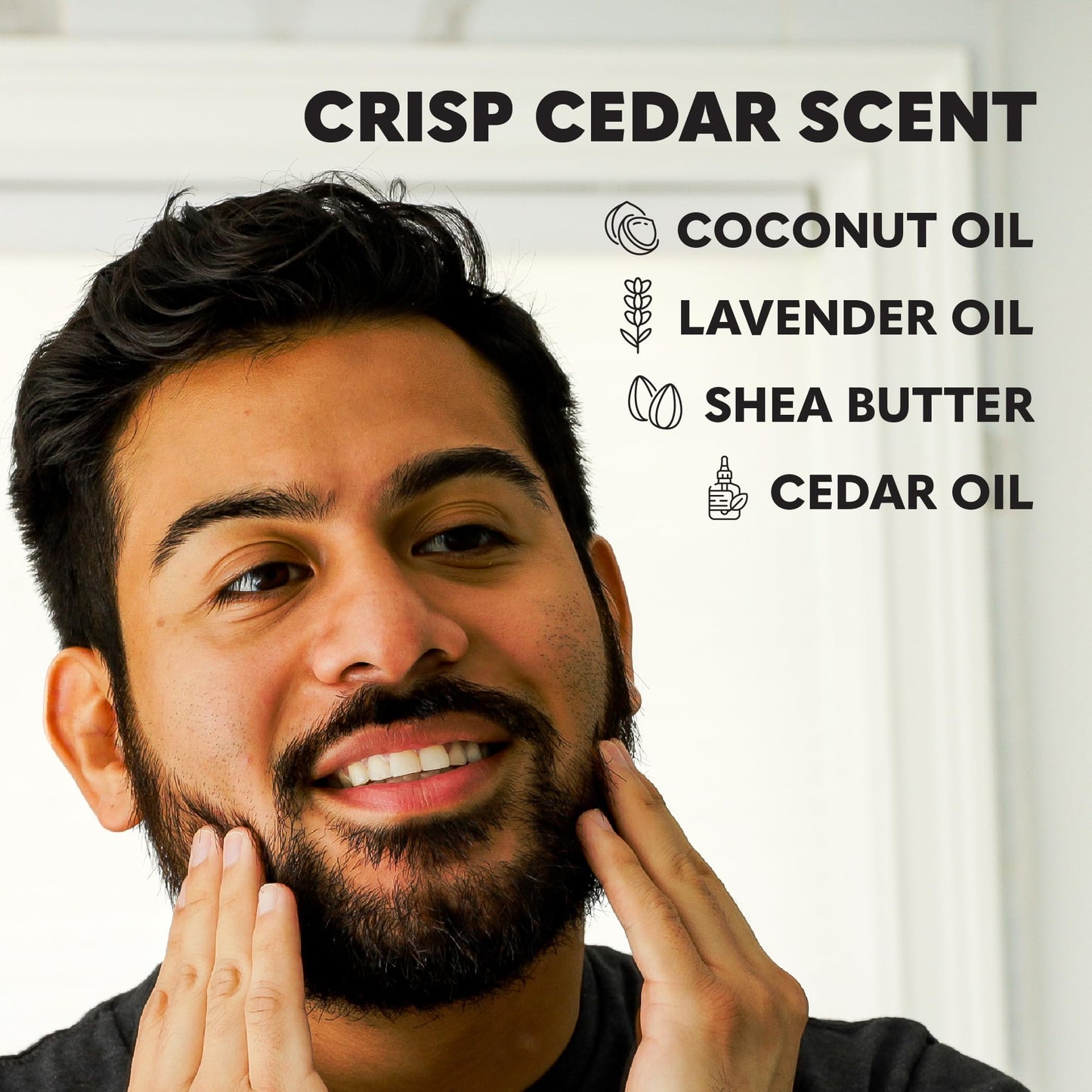 The Beard Club Cedar Beard Butter - Men's Styling Balm, Softener, Moisturizer, and Leave-In Conditioner - Beard Wax - 2oz Beauty and Personal Care The Beard Club