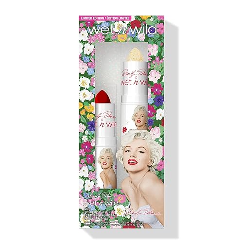 wet n wild Marilyn Monroe Collection Icon Lipstick and Balm Set Beauty & Personal Care wet n wild