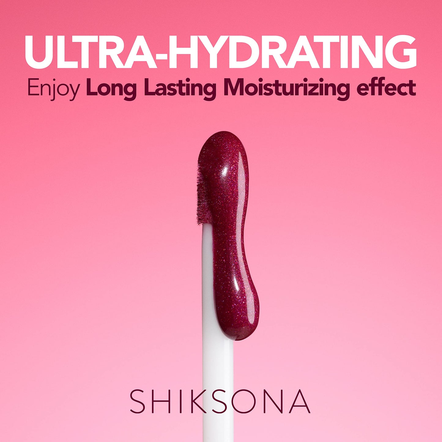 ShikSona High Shine Lip Gloss | Hydrating, Vegan, Non-Sticky Lipgloss in a Timeless, Universal Color | Sassy Stunner (Sheer Peach with Pink Shimmer) Beauty & Personal Care ShikSona