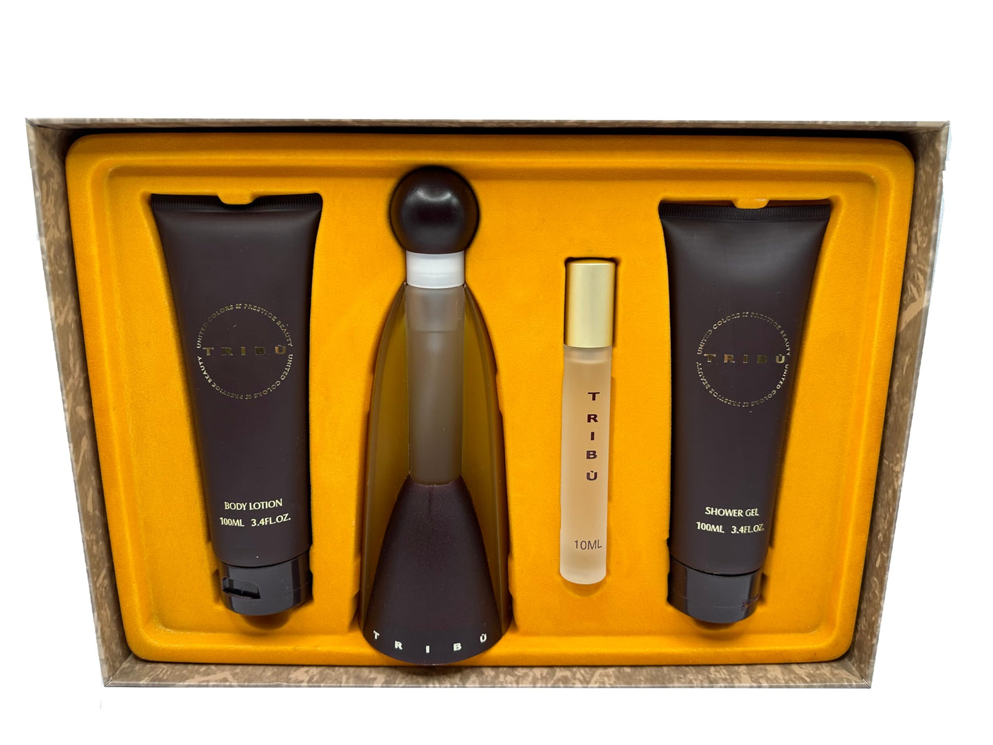 United Colors TRIBÙ 4 Piece Gift Set for Women Prestige Beauty Beauty & Personal Care TRIBU