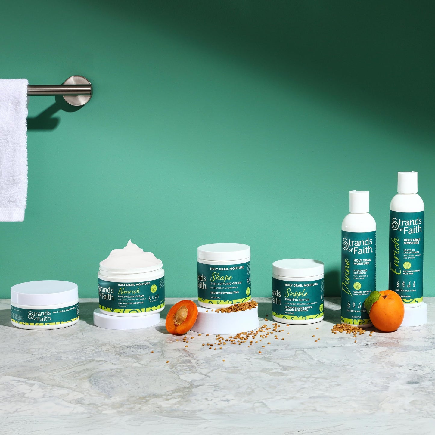 Strands of Faith Moisturizing Supple Twisting Butter | Holy Grail Collection | Including Babassu, Kukui, and Baobab Oil | Hydrates & Revitalizes Beauty & Personal Care Strands of Faith