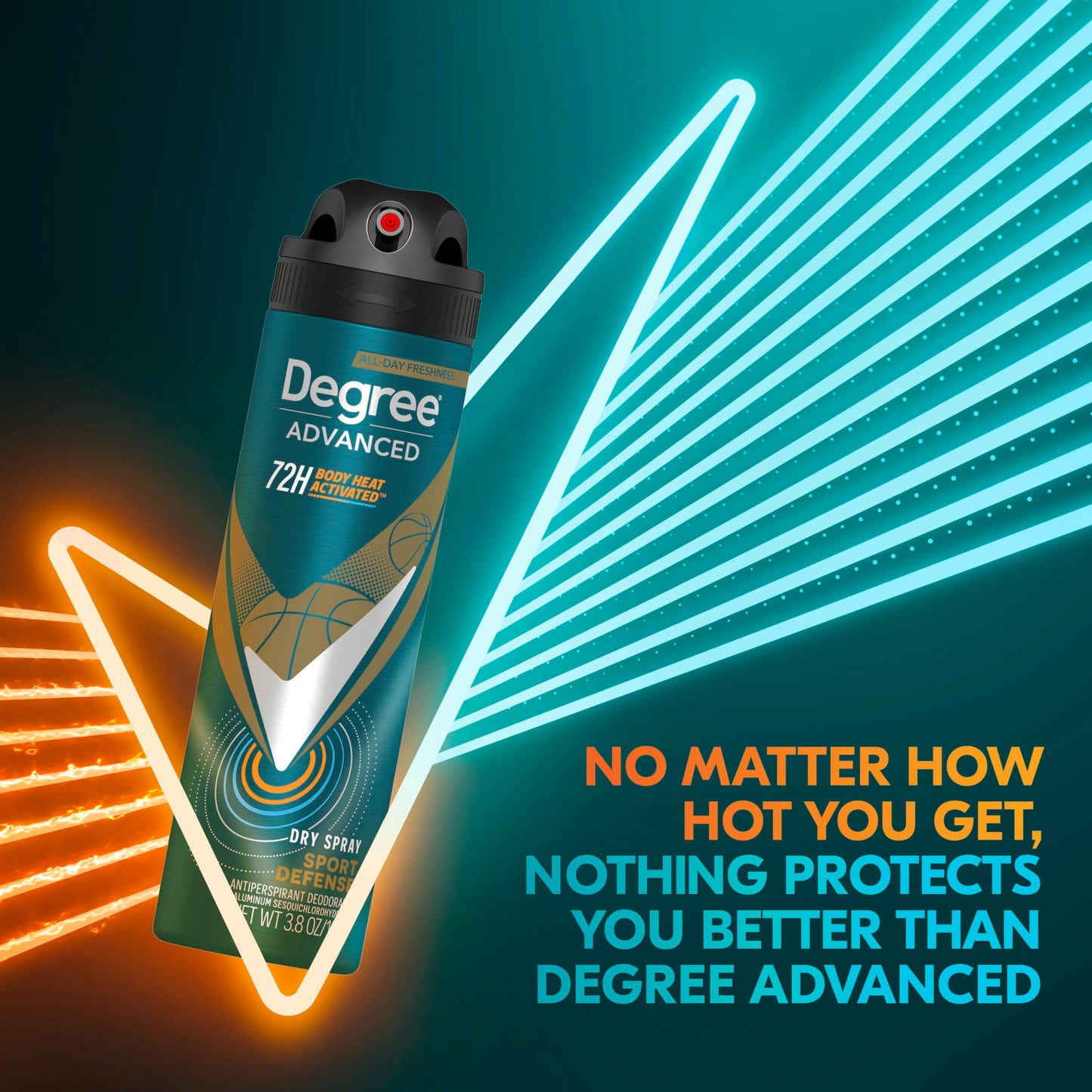 Degree Men Motion Sense Spray Antiperspirant, Sport Defense 3.8 oz (Pack of 10) Beauty and Personal Care Degree