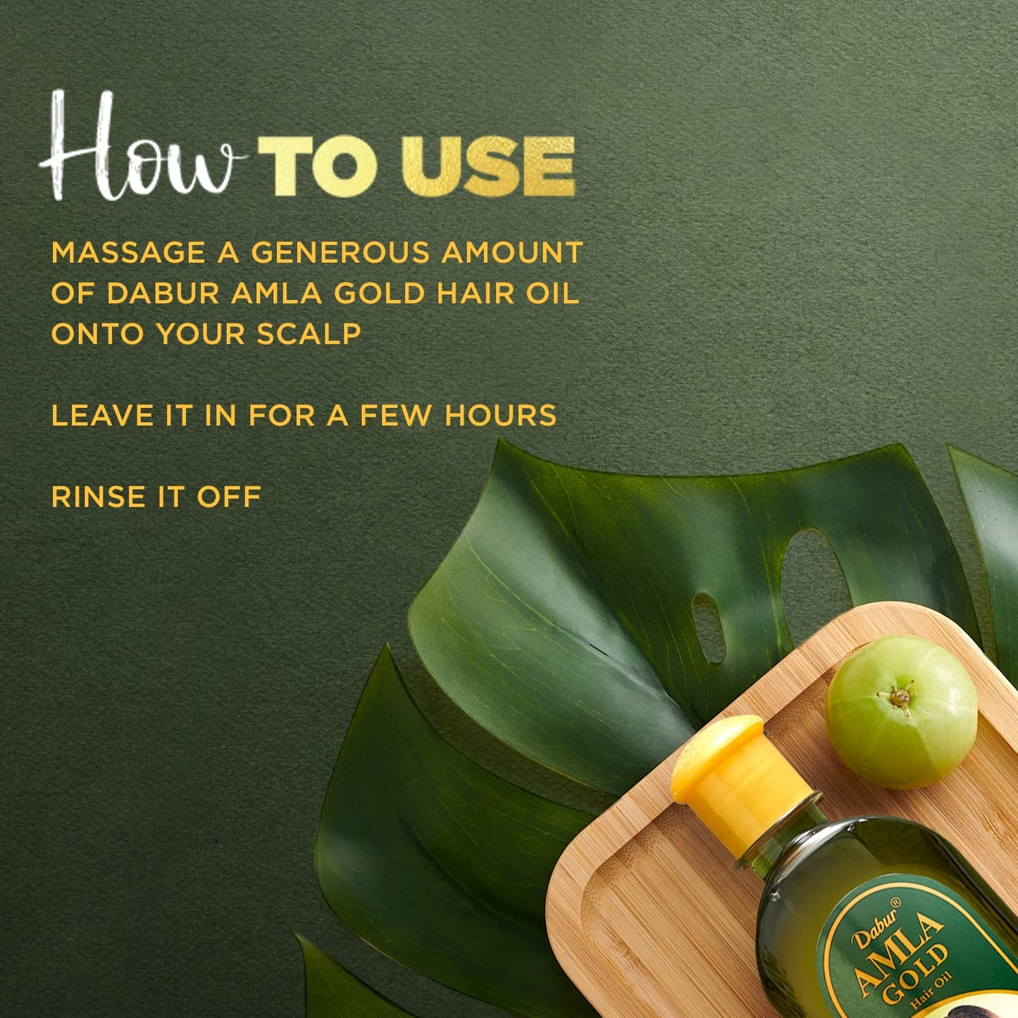 Vatika Naturals Amla Hair Oil - Nourishing Herbal Hair Oil for Stronger, Thicker & Shinier Hair - Enriched with Amla Extracts to Reduce Hair Fall Beauty & Personal Care Dabur