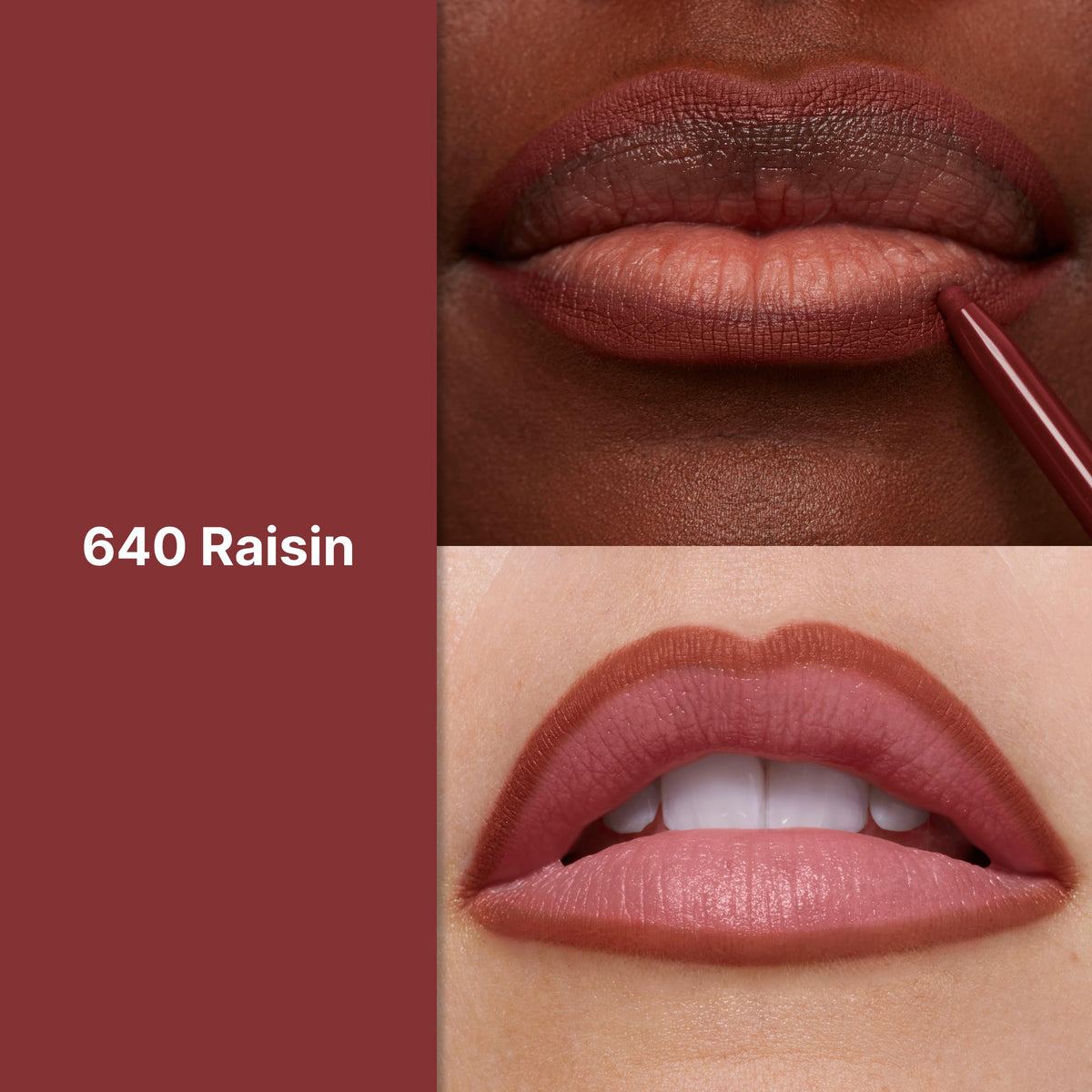 REVLON Colorstay Lip Liner Makeup with Built-In Sharpener, Longwear Rich Colors, Stocking Stuffer for Women, 640 Raisin, 0.01 oz Beauty & Personal Care REVLON