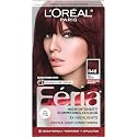 L'Oreal Paris Feria Multi-Faceted Shimmering Permanent Hair Color, R48 Red Velvet (Intense Deep Auburn), Pack of 1 Hair Dye Kit Beauty & Personal Care L'Oreal Paris