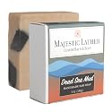 Dead Sea Mud Luxury Handmade Bar Soap for Face & Body. Gentle Cleansing, Moisturizing, Purifying & Nourishing - Shea Butter & Natural Oils. Cold Beauty & Personal Care Majestic Lather
