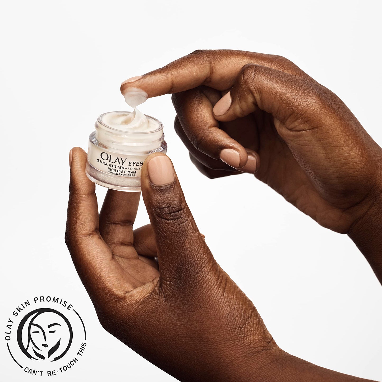 Olay Eyes Shea Butter+Peptide 24 Rich Eye Cream, Fragrance Free, 0.5 oz. Beauty & Personal Care Olay