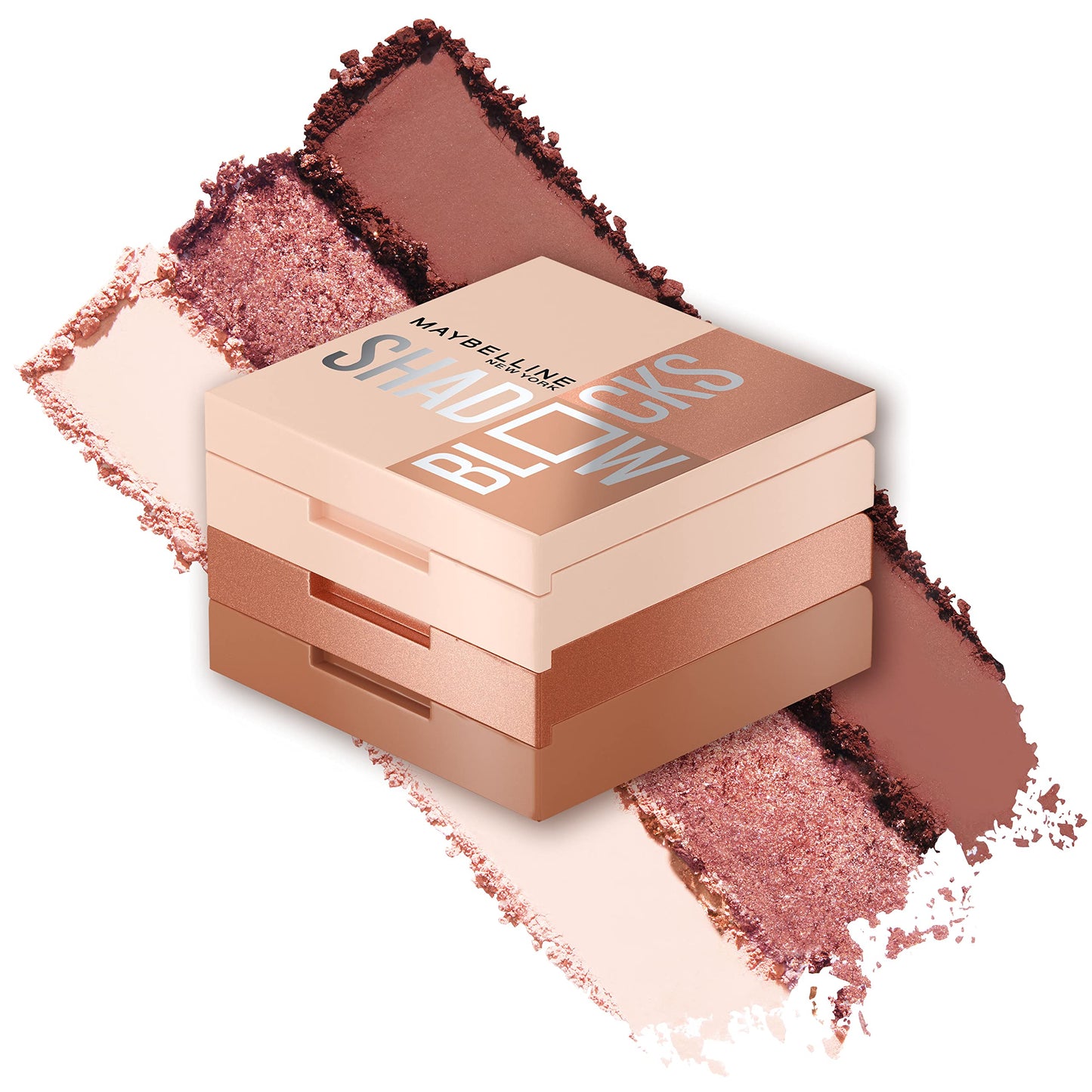Maybelline New York Shadow Blocks Shadow Blocks Eyeshadow Palette, Stacked Eye Shadow Trio, 82nd & Park Ave, 0.08 oz Beauty & Personal Care MAYBELLINE