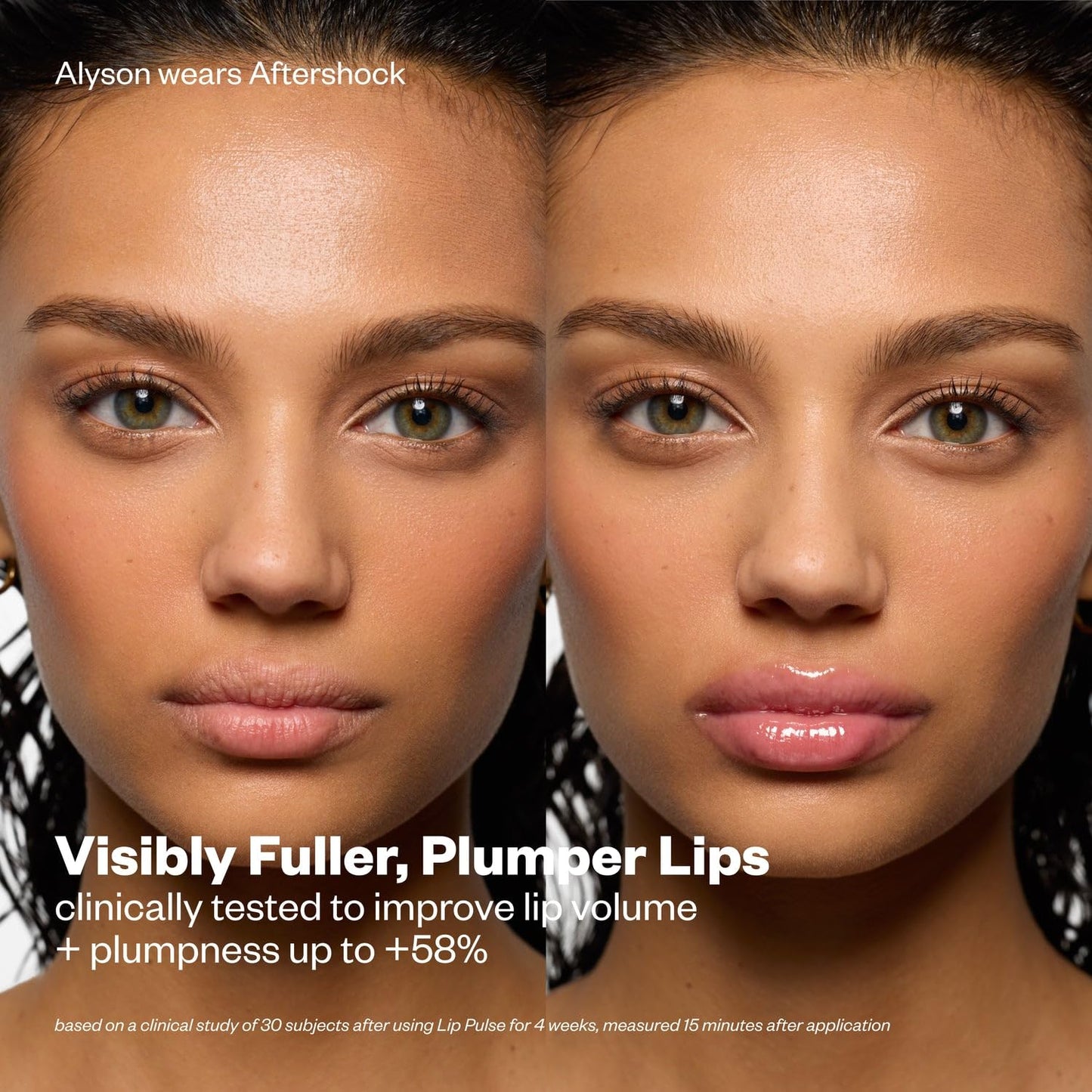 Kosas Lip Pulse Lip Plumper Gloss - Non-Sticky Hydrating Lip Gloss with Warming-Cooling Tingle, Mirror Shine Finish, Visibly Fuller Lips, Sixth Sense Beauty and Personal Care Kosas