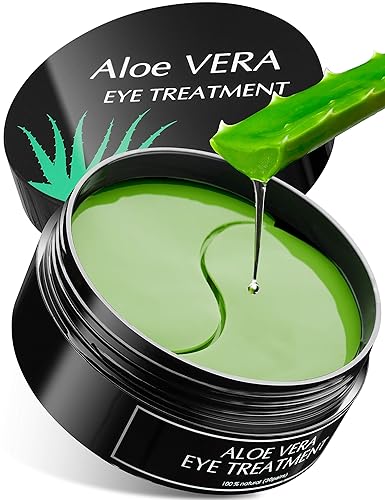 Aloe Vera Eye Treatment Mask (30 Pairs) Reduces Puffiness, Wrinkles, Puffy and Bags Under Eyes, Lightens Dark Circles, Undereye Patches Moisturizes Beauty & Personal Care My Alle Care