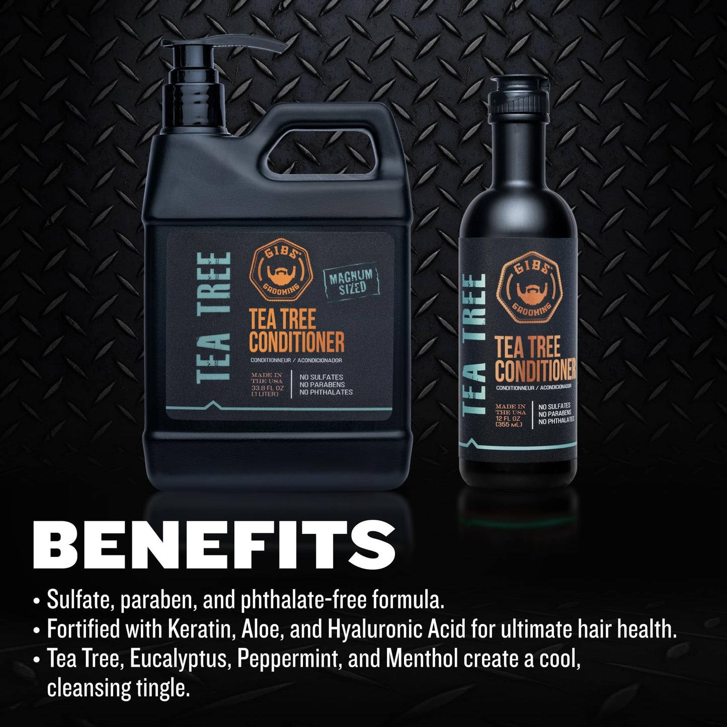 Gibs Grooming Tea Tree Shampoo and Conditioner Combo Box Beauty & Personal Care GIBS