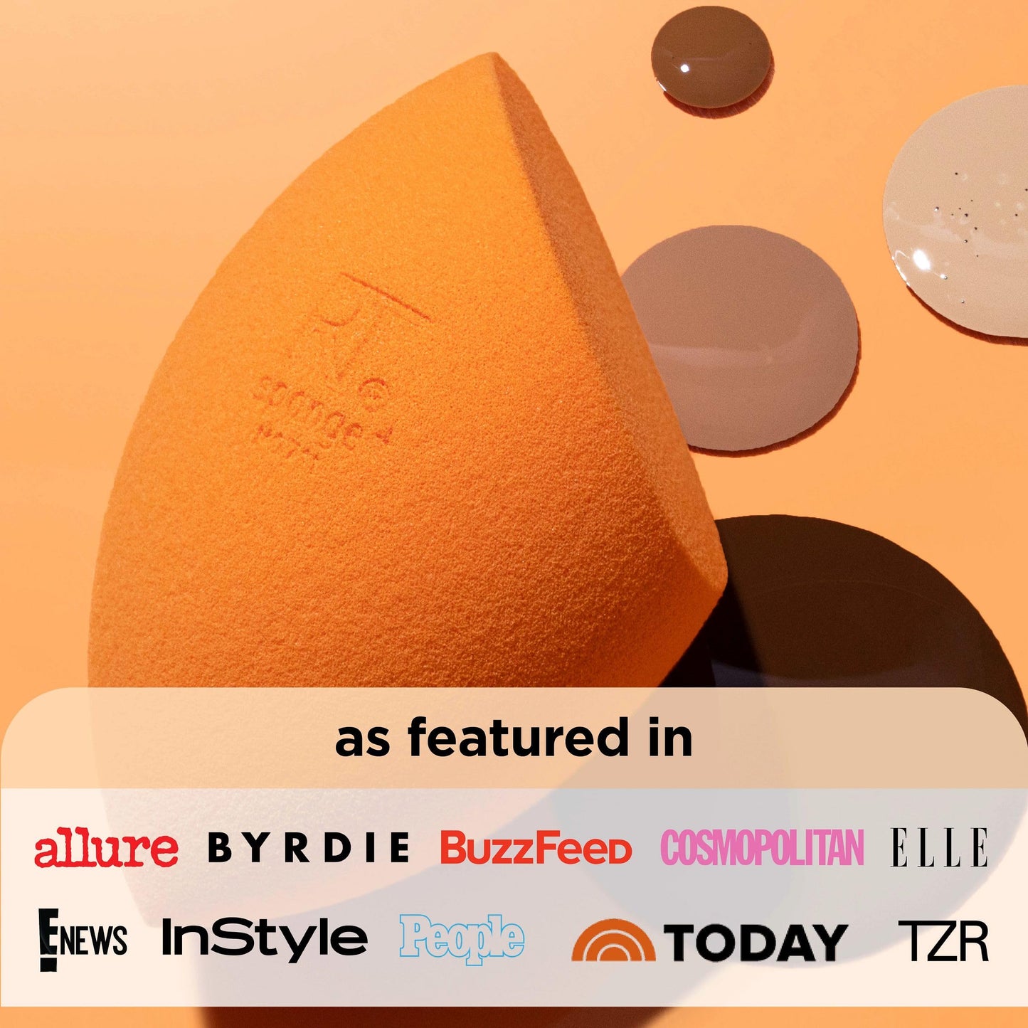 Real Techniques Miracle Complexion Sponge + Concealer Sponge Duo, Makeup Blending Sponges For Foundation & Concealer, Offers Light To Medium Coverage Beauty & Personal Care Real Techniques