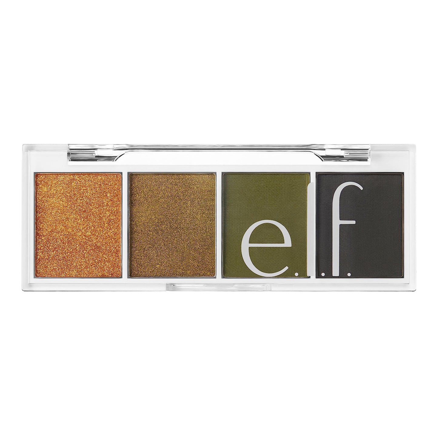 e.l.f. Bite-Size Eyeshadow, Ultra-Pigmented Eye Makeup Quad, 4 Matte & Shimmer Shades, Creamy & Blendable Powder, Hot Jalapeño, 0.12 Oz Beauty & Personal Care e.l.f.