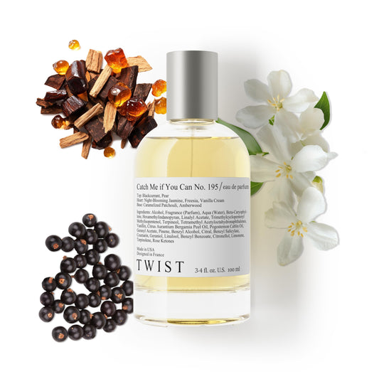 Twist Catch Me No. 195- Inspired by SDJ After Hours, Long-Lasting Perfume for Women, Vegan, Clean Ingredients, Vanilla & Black Currant - Spray 100 ml Beauty & Personal Care HOUSE OF TWIST