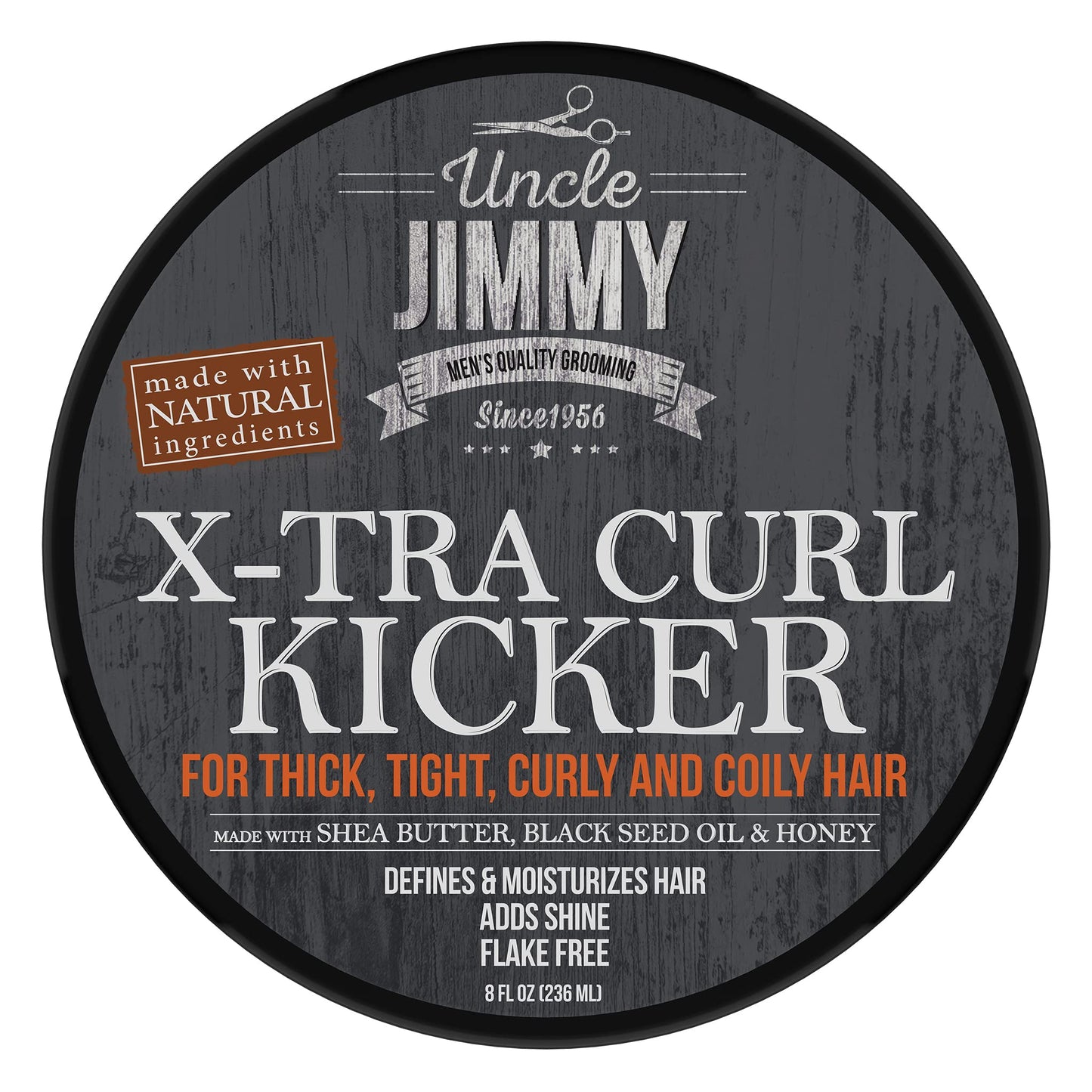 Uncle Jimmy X-TRA Curl-Kicker | Curl Enhancer & Moisturizer for Thick, Curly, Coily, Wavy & Frizzy Hair | Defines & Hydrates | 8oz (Pack of 2) Beauty & Personal Care Uncle Jimmy