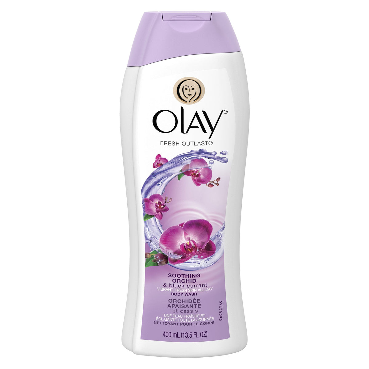 Olay Fresh Outlast Soothing Orchid & Black Currant Body Wash 13.5 oz, Packaging May Vary Beauty & Personal Care Olay