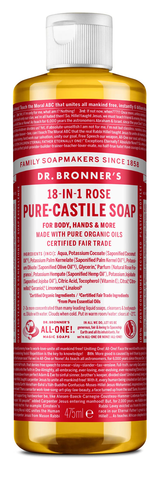 18-in-1 Liquid Soap Beauty & Personal Care Dr. Bronner's