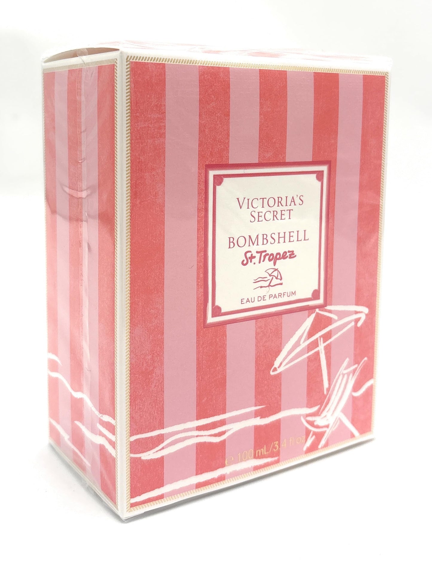 Victoria's Secret Bombshell St. Tropez Eau De Parfum 3.4 fl oz Limited Edition Beauty & Personal Care Victoria's Secret