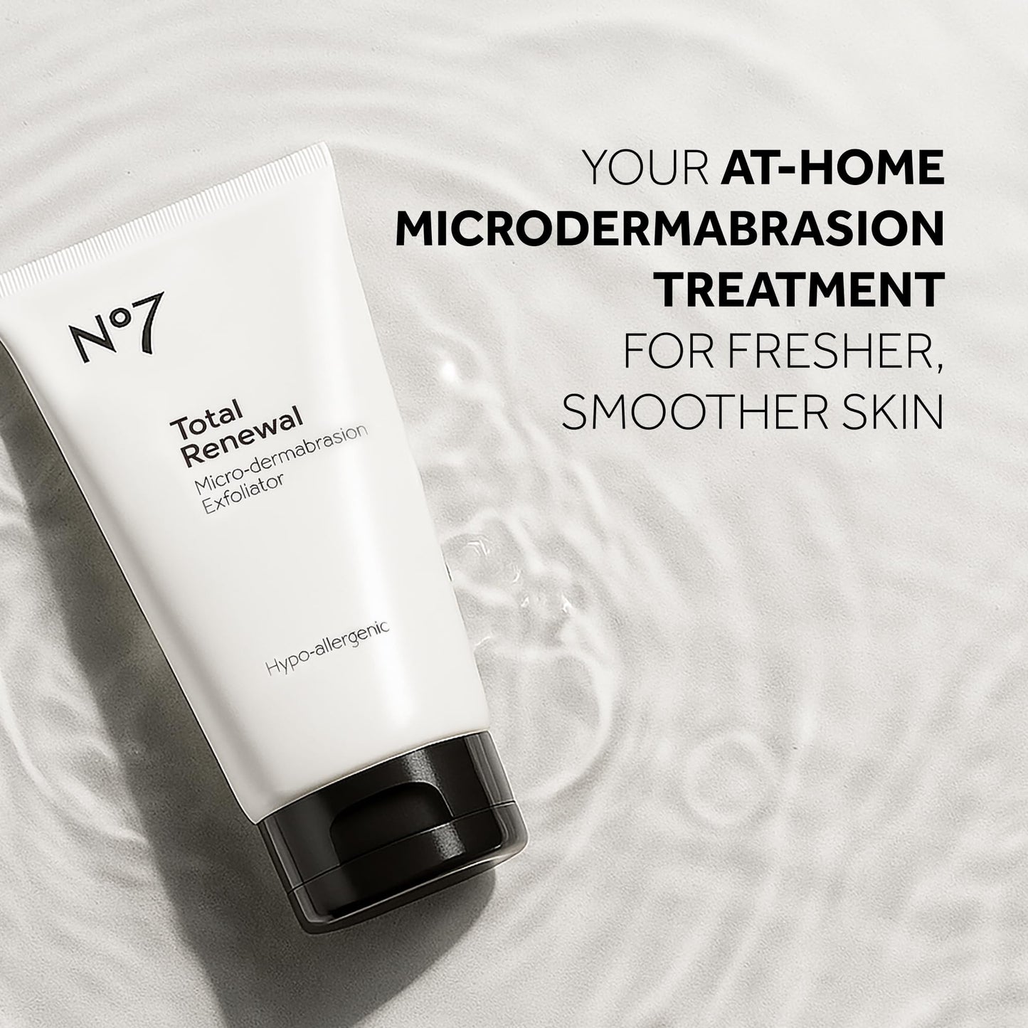 No7 Microdermabrasion Total Renewal Face Scrub - Exfoliating Face Wash & Dark Spot Corrector for Sensitive Skin - Helps to Reduce the Appearance Beauty and Personal Care No7