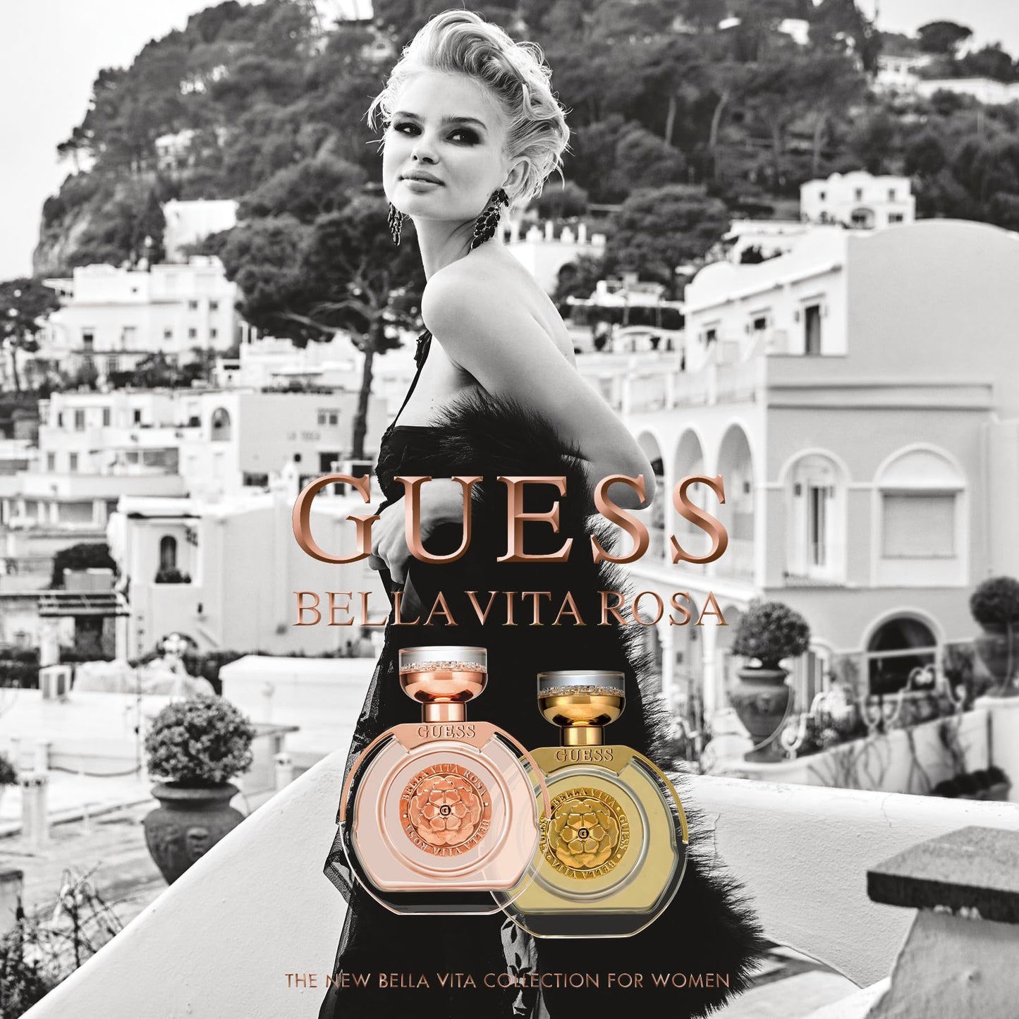 Guess Bella Vita Rosa Shimmer Mist, 8.4 Fl Oz Beauty & Personal Care GUESS