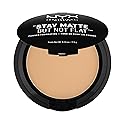 NYX PROFESSIONAL MAKEUP Stay Matte But Not Flat Powder Foundation, Soft Beige Beauty & Personal Care NYX PROFESSIONAL MAKEUP