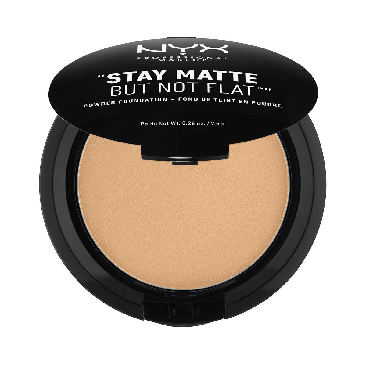 NYX PROFESSIONAL MAKEUP Stay Matte But Not Flat Powder Foundation, Soft Beige Beauty & Personal Care NYX PROFESSIONAL MAKEUP