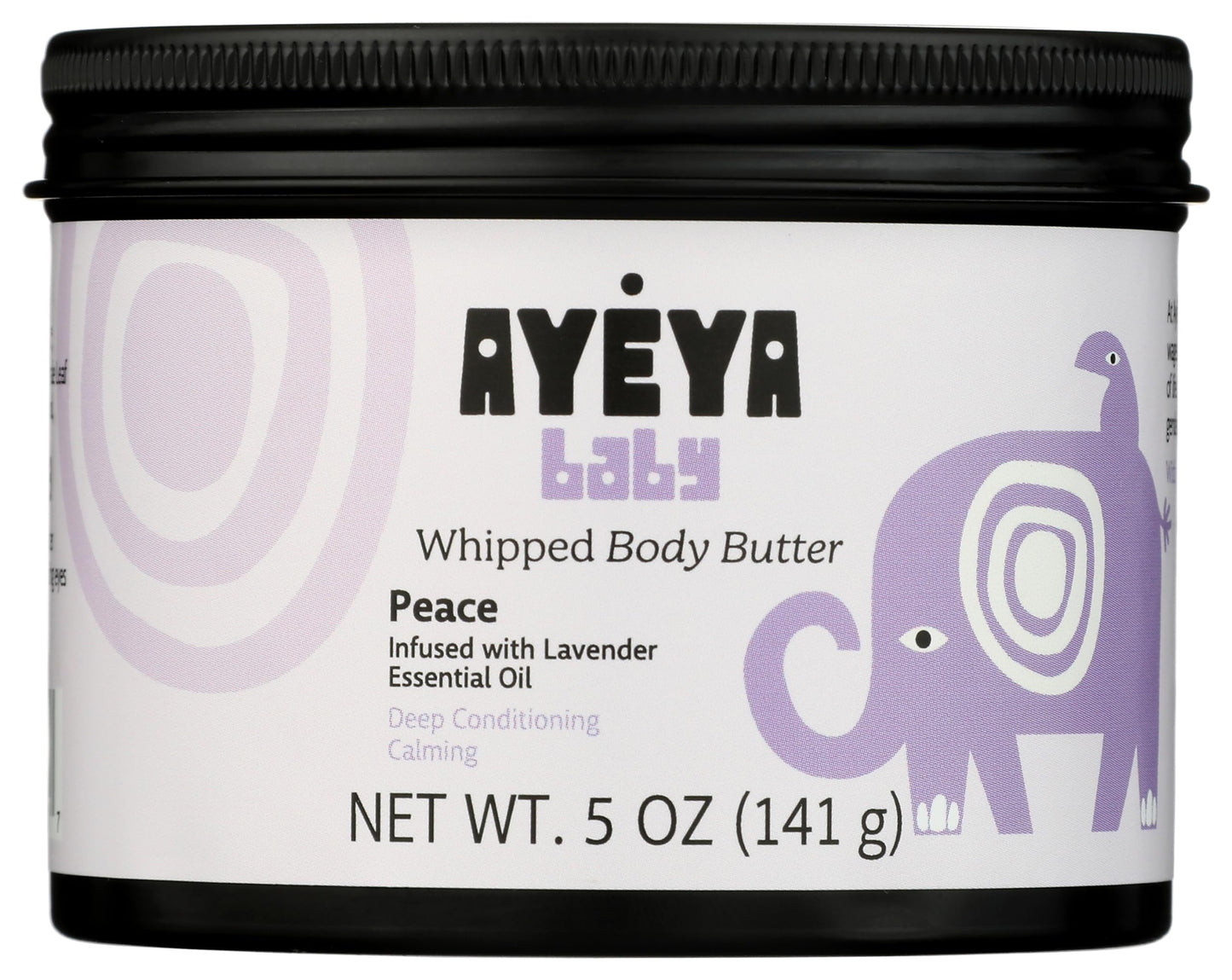AYÉYA Baby Body Butter - Lavender & Comfrey Infused Moisturizer with Fair Trade Shea & Coconut Oil, Calming Bedtime Cream for Newborns & Toddlers Beauty & Personal Care Ayeya