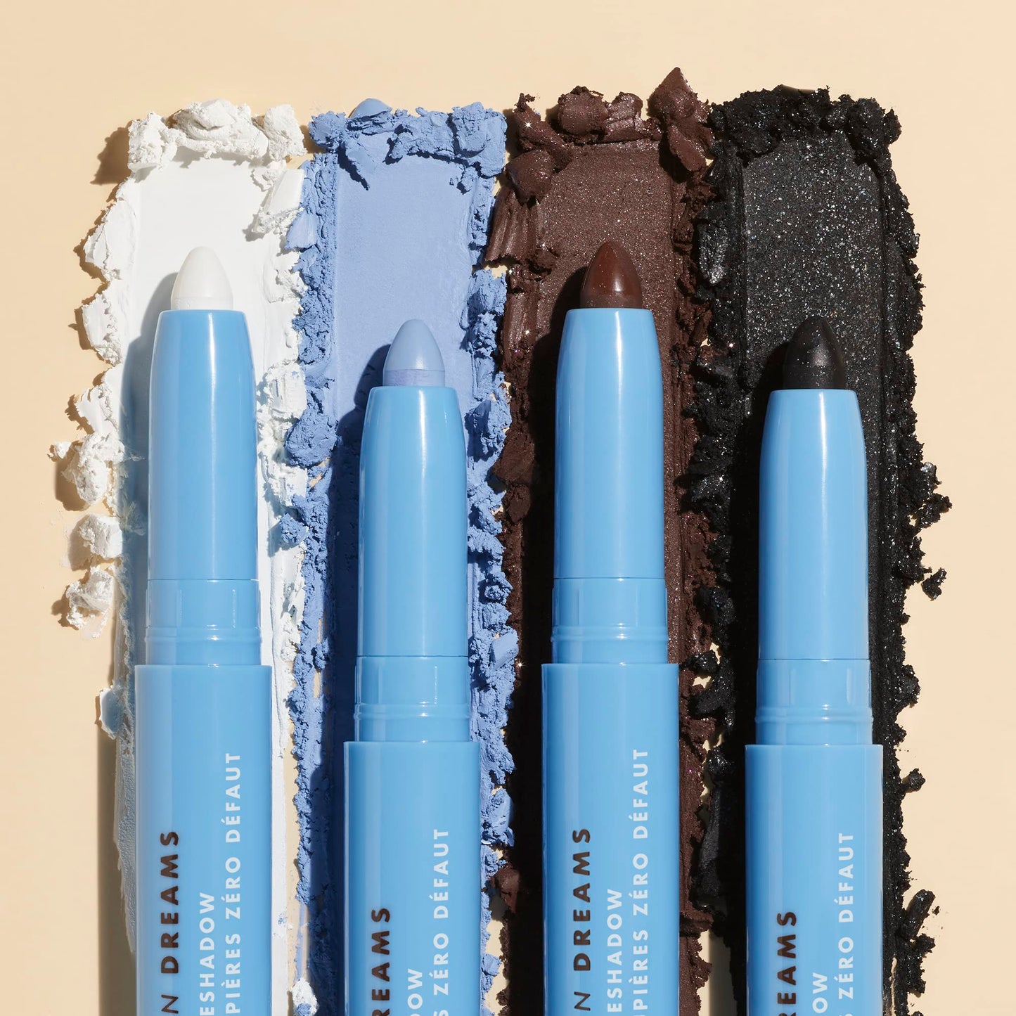 e.l.f. Cookies 'N Dreams No Budge Shadow Stick, Longwear, Smudge-Proof Eyeshadow With Built-In Sharpener, Limited Edition Shade, Midnight Milkshake Beauty & Personal Care e.l.f.