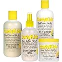 CurlyKids Textured Hair Care Set with Hair Detangler Spray, Kids Shampoo, Conditioner & Creme for Curly, Frizzy, & Wavy Hair | Sulfate & Paraben-Free Beauty & Personal Care CurlyKids